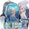 ZESTAW 5el. KRAINA LODU PLECAK SZKOLNY DLA UCZNIÓW PASO FROZEN DZIEWCZĘCY